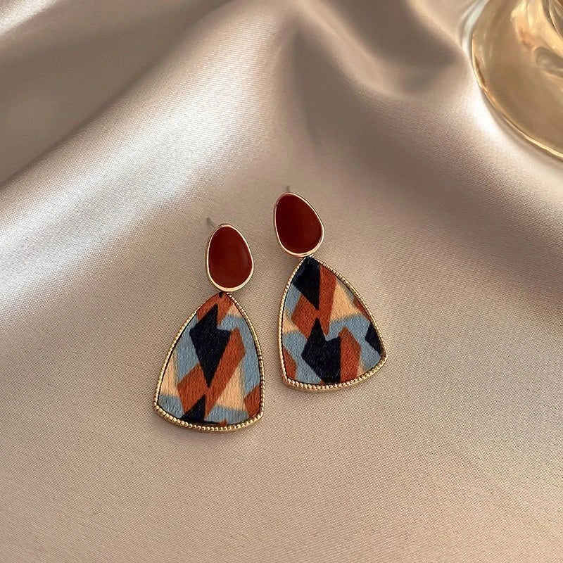 Crimson Bloom Studs