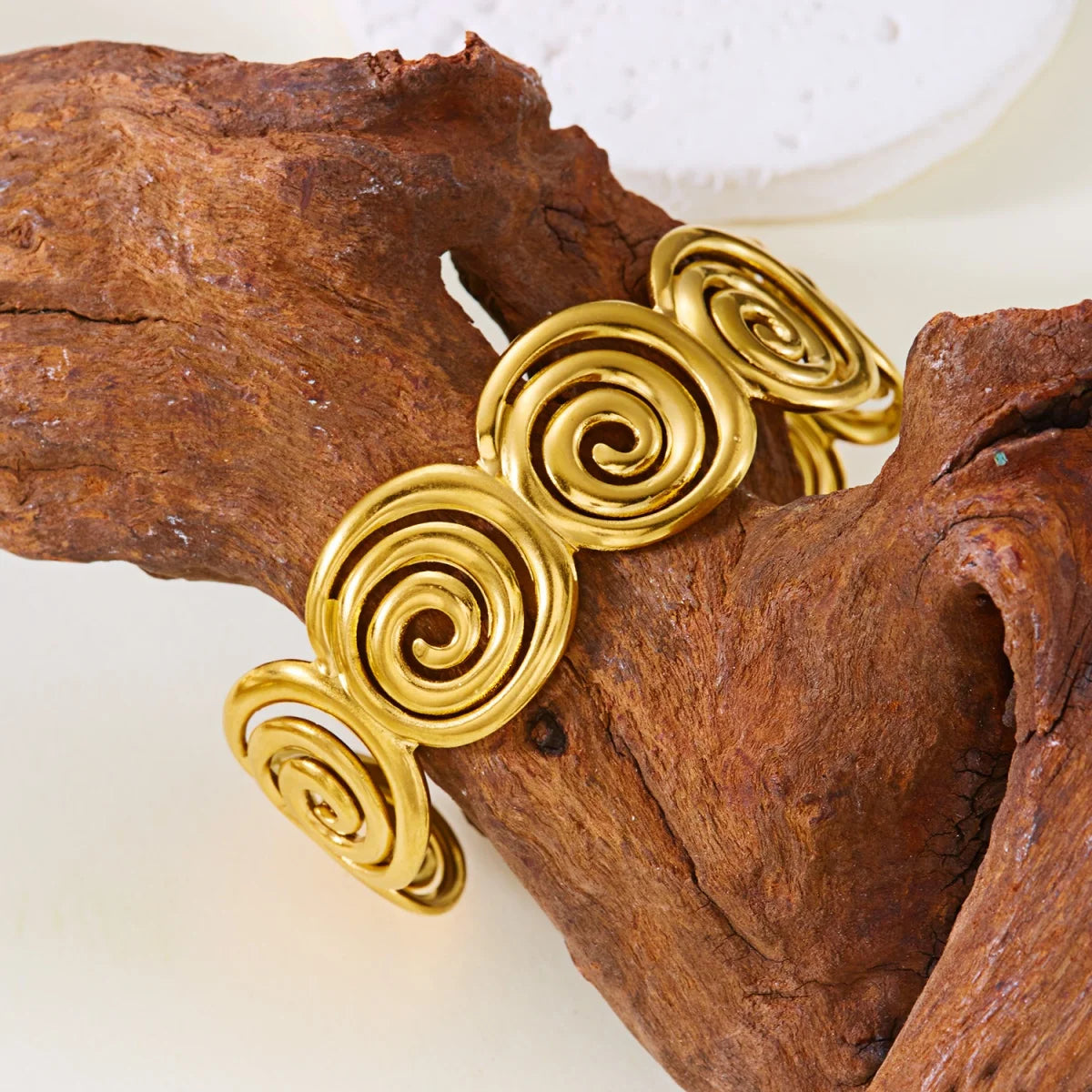 Golden Wave Cuff