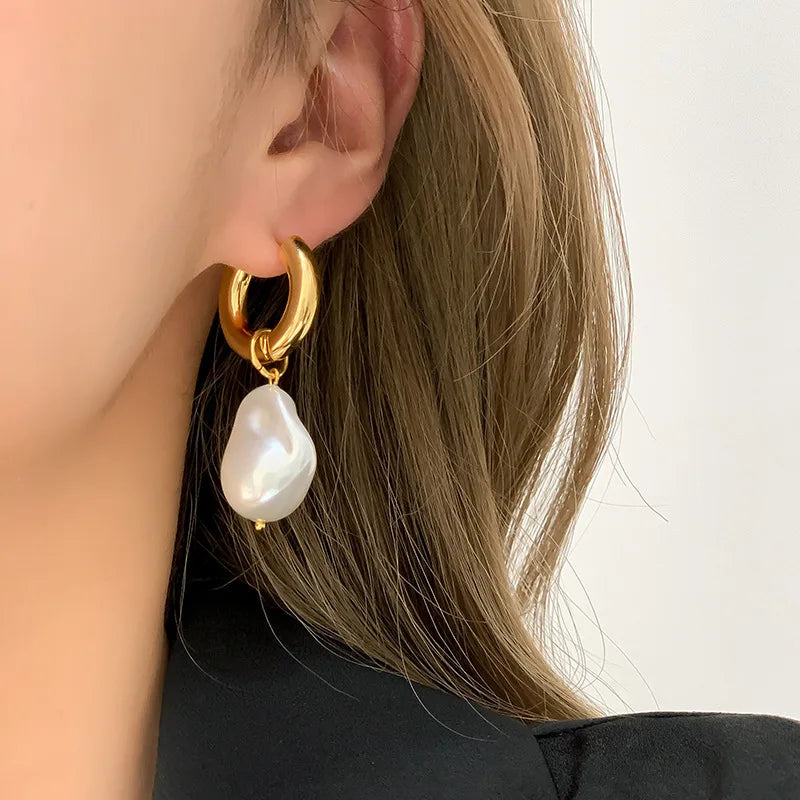 Golden Aura Earrings