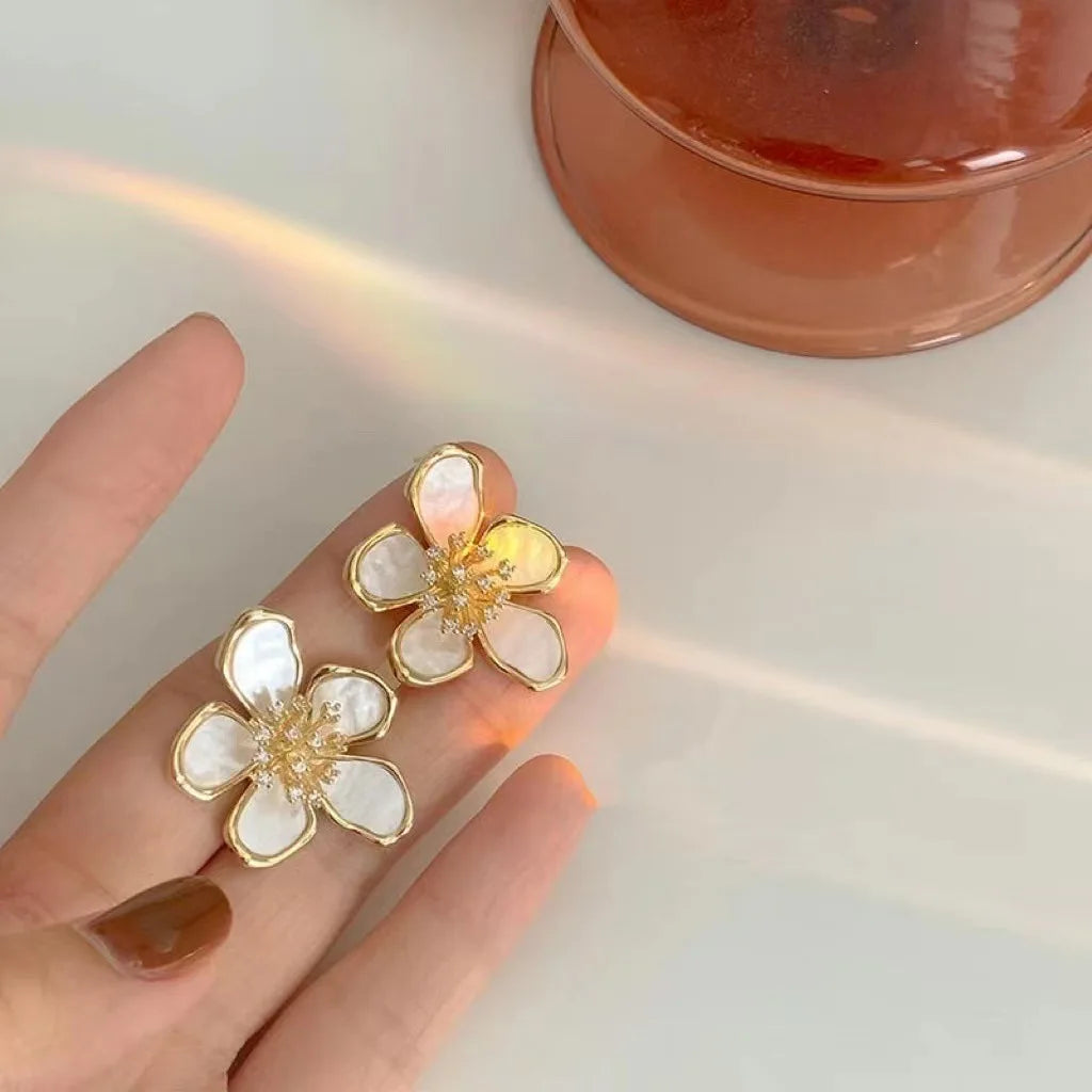 Golden Bloom Earrings