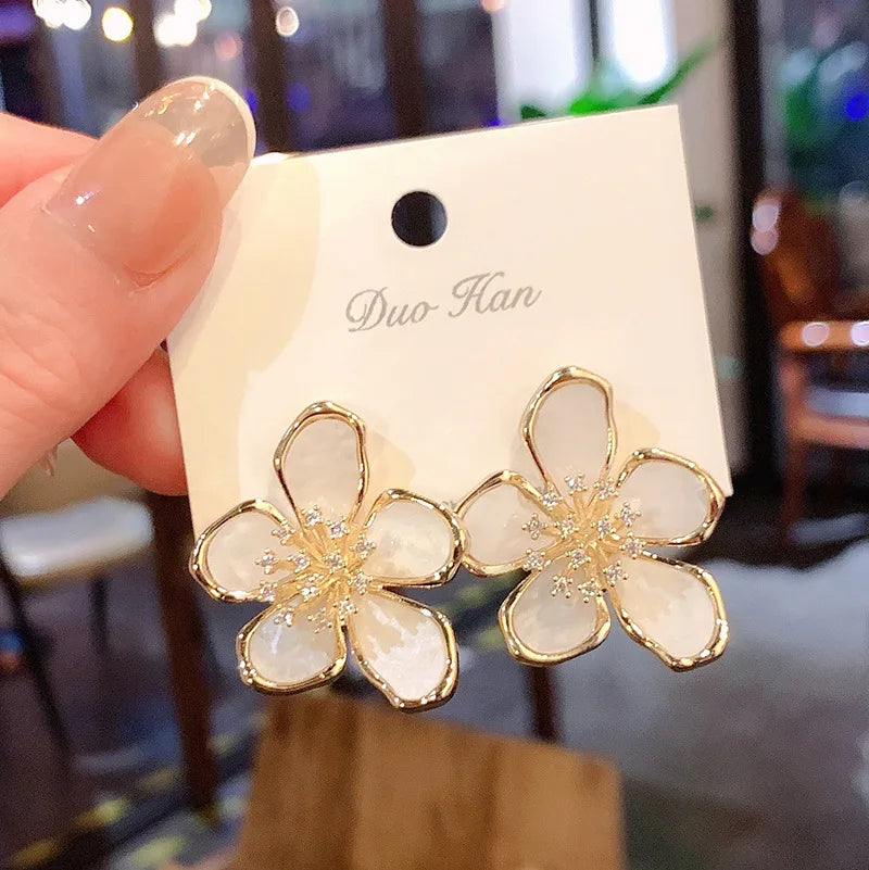 Golden Bloom Earrings