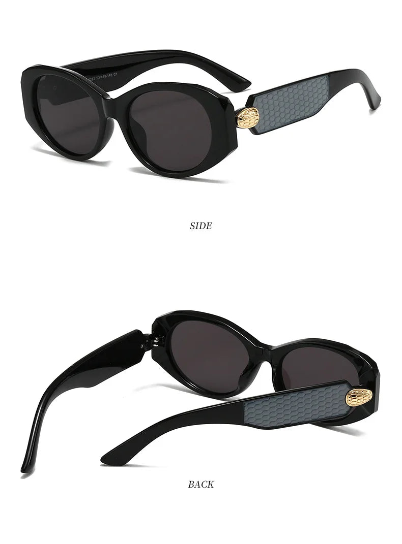 Serpent Oval Shades