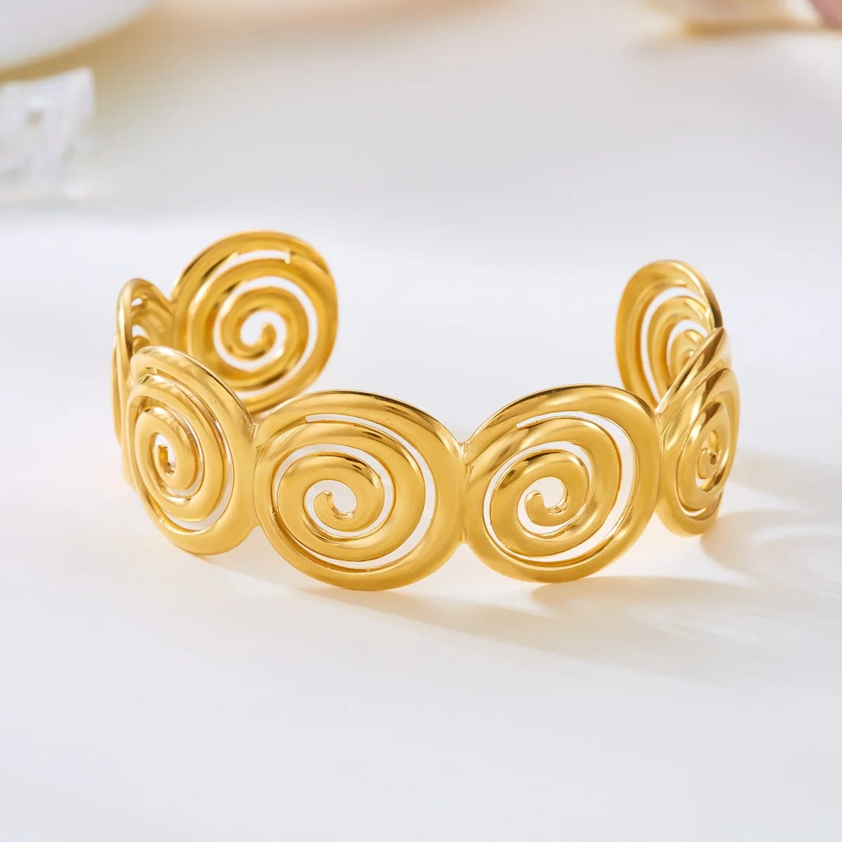 Golden Wave Cuff