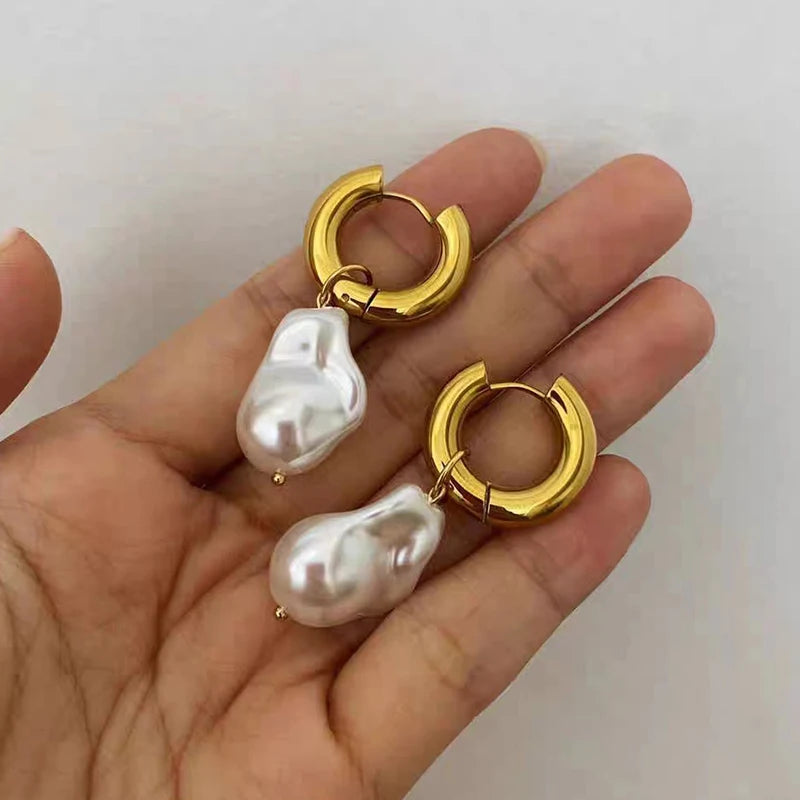 Golden Aura Earrings