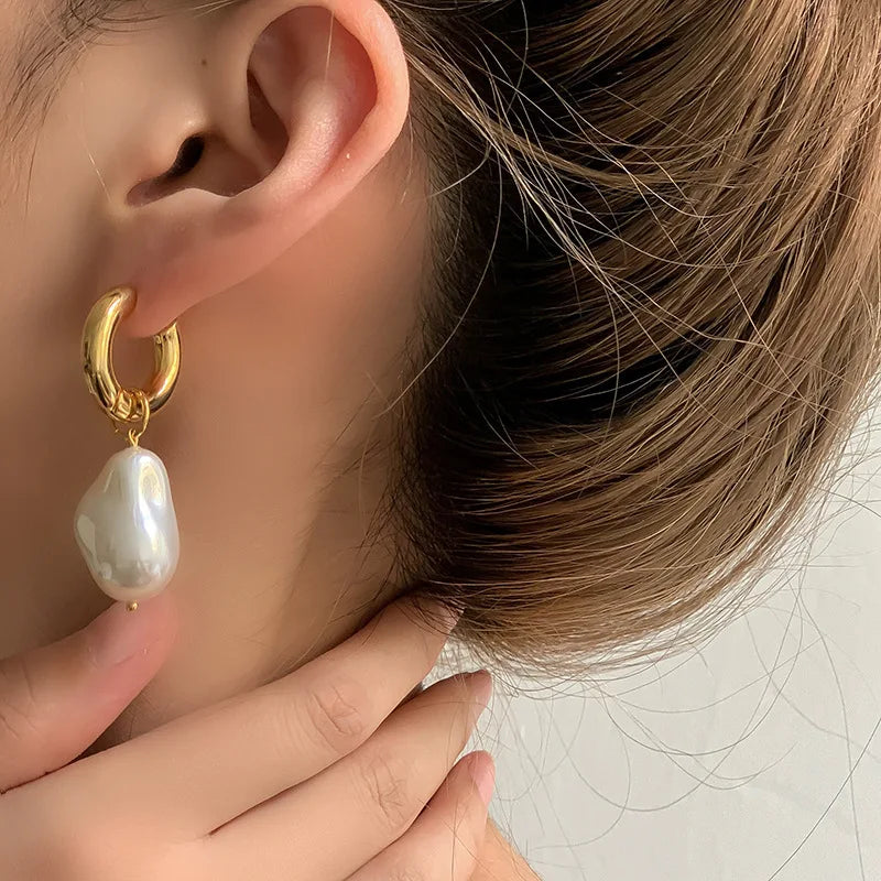 Golden Aura Earrings