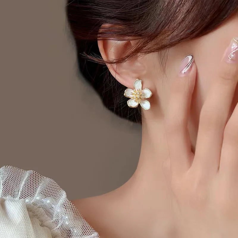 Golden Bloom Earrings