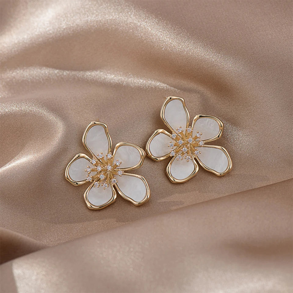 Golden Bloom Earrings
