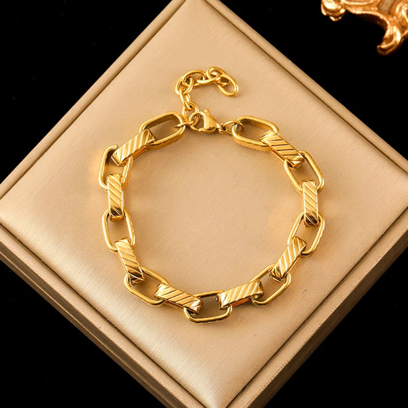 Golden Twist Bangle
