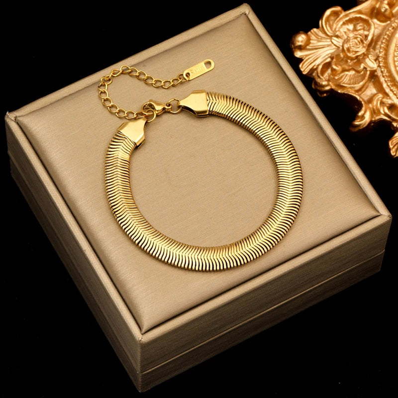 Golden Twist Bangle
