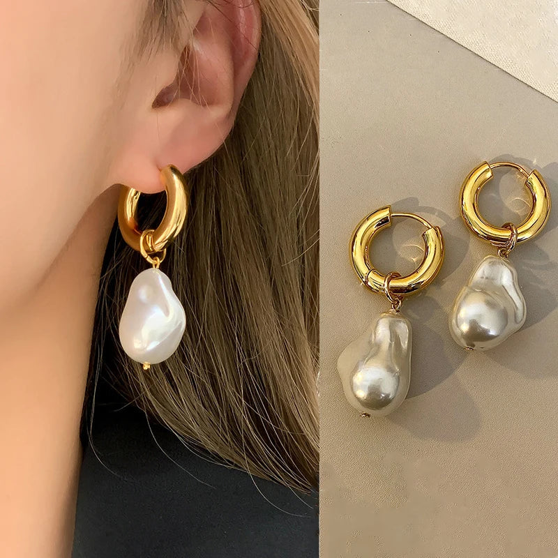 Golden Aura Earrings