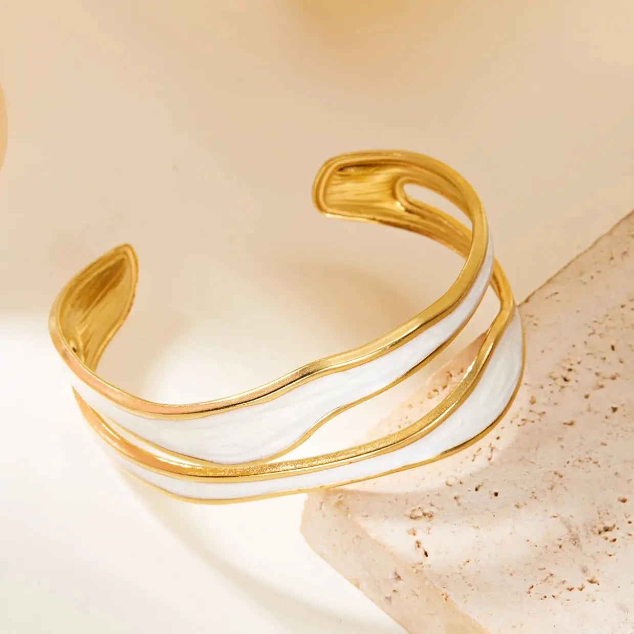 Ivory Twist Bracelet
