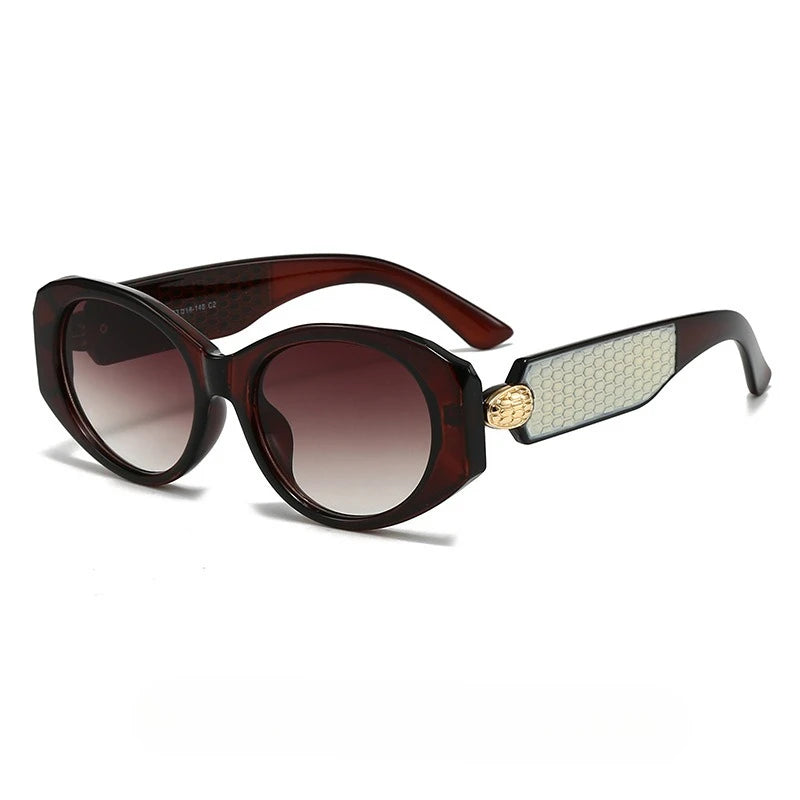 Serpent Oval Shades