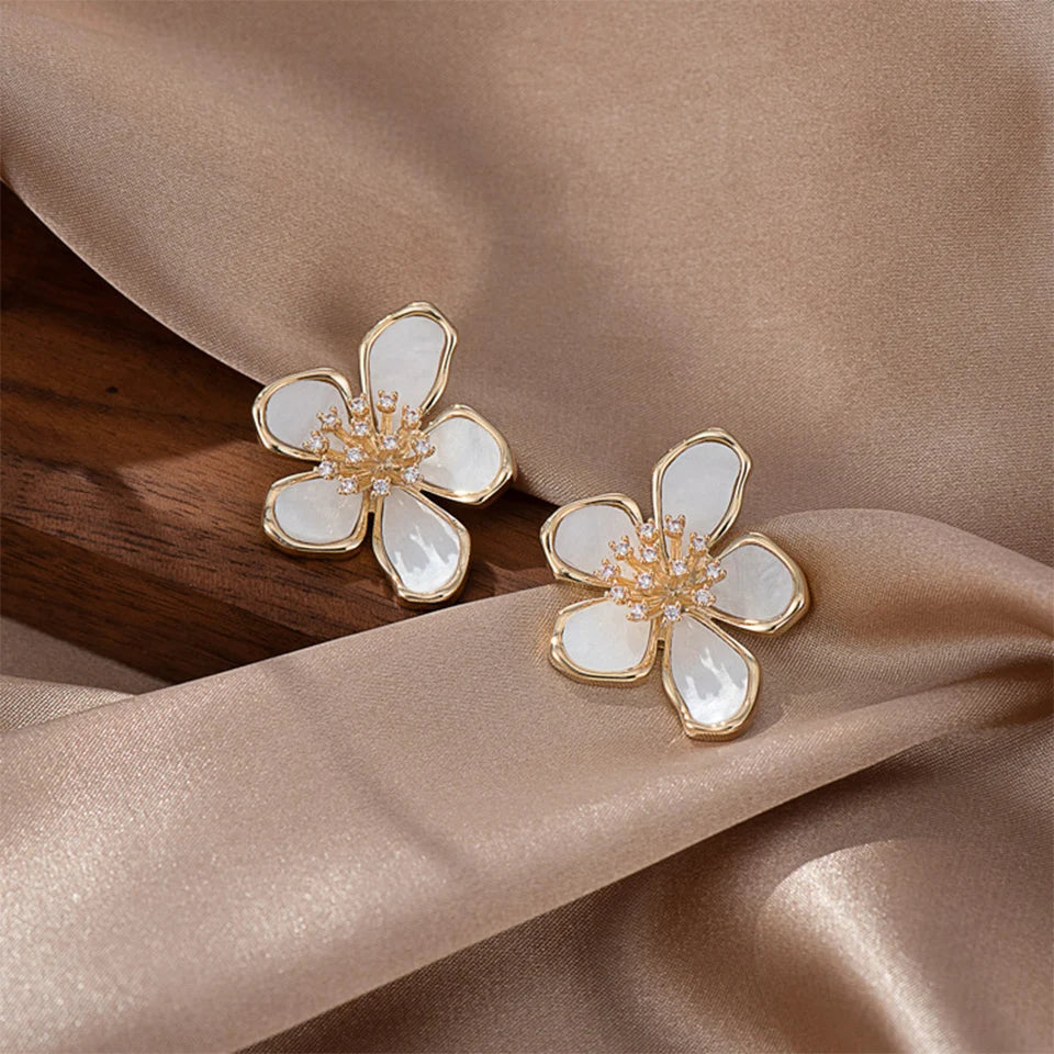 Golden Bloom Earrings