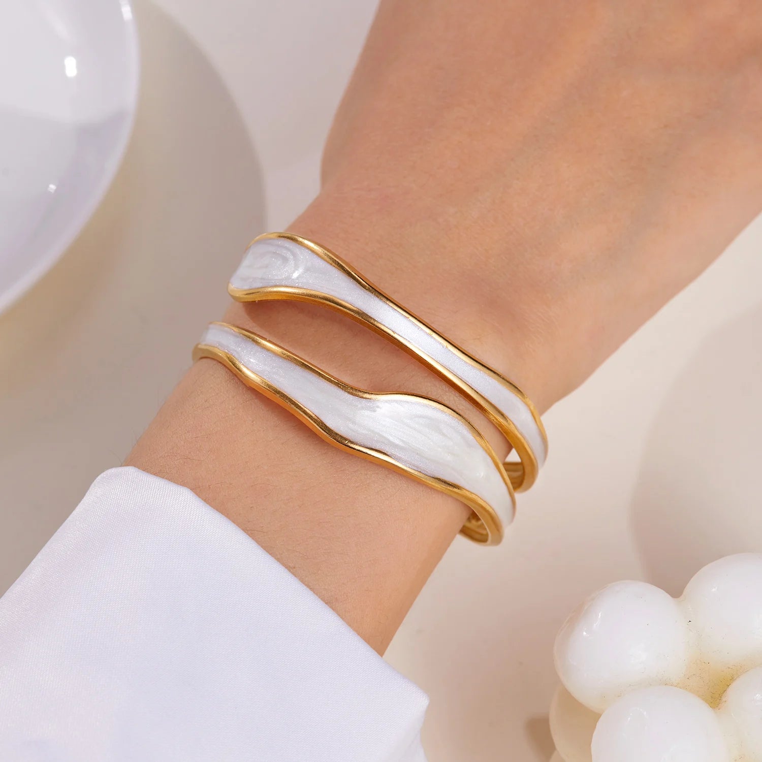 Ivory Twist Bracelet