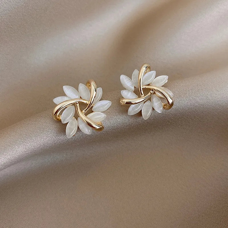 Golden Bloom Earrings