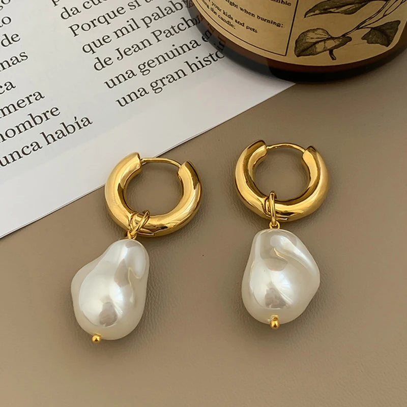 Golden Aura Earrings