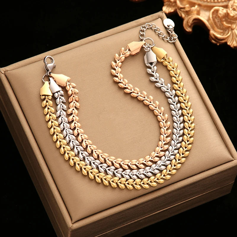 Golden Twist Bangle